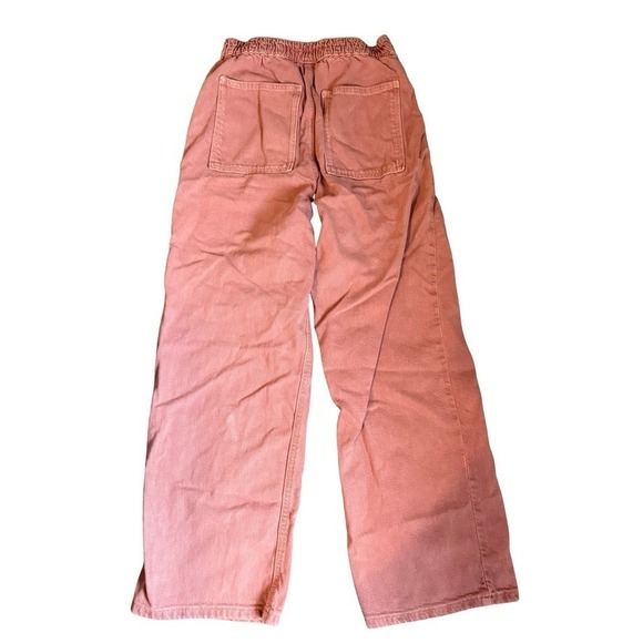 Zara Pants Pink Wide Leg Elastic Waist Kids Size 10 - Picture 3 of 4